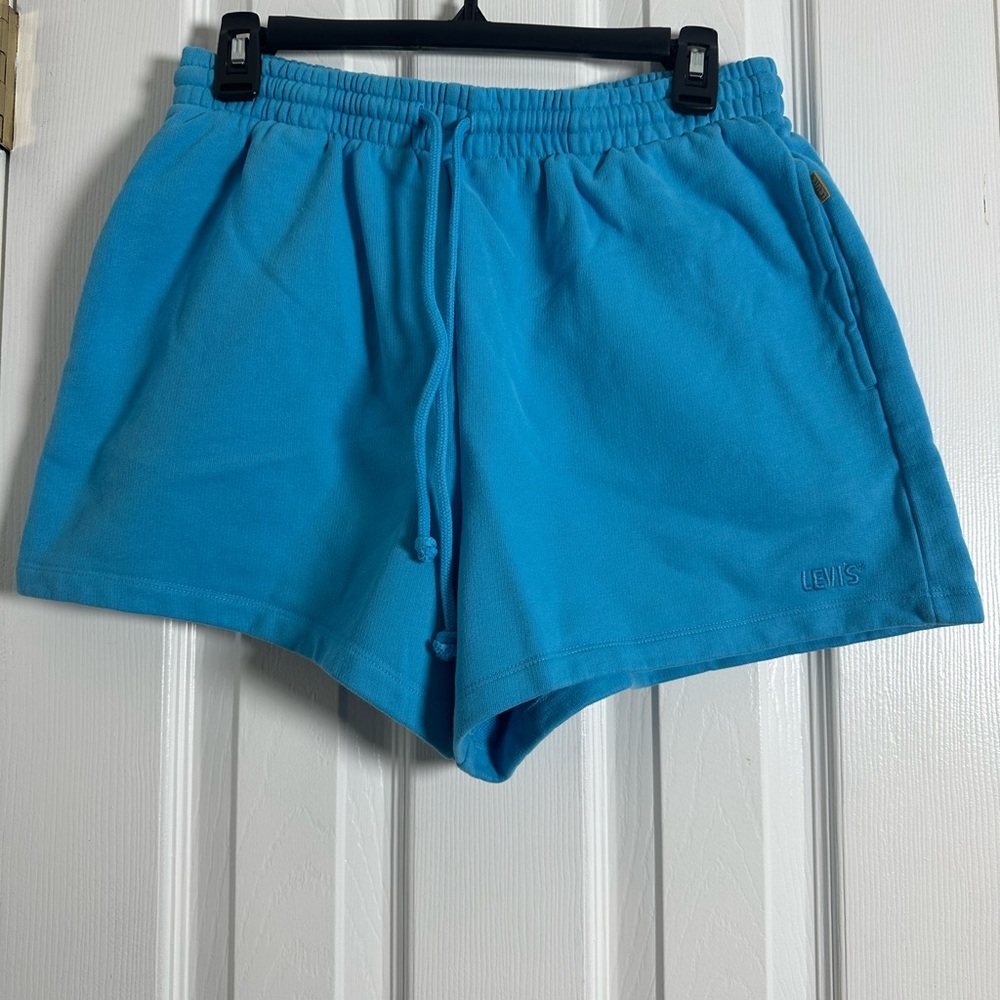 Levi's Vibrant Blue Relaxed Fit Shorts
